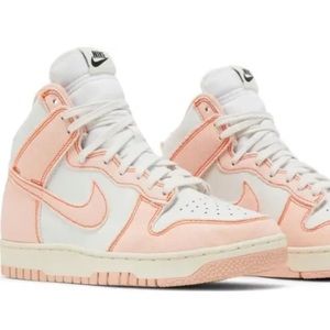 Nike Dunk Hi High 1985 Arctic Orange White Women 11 Men 9.5 Sneakers DV1143-800